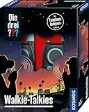 Die drei ??? Walkie Talkies von KOSMOS, Funkgeräte-Set für Kinder ab 6 Jahre, mit Lampen-Funktion, Detektiv-Spielzeug, Spion-Ausstattung, Rollenspiel, White