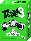 ABACUSSPIELE 64191 - TEAM3 grün, Familienspiel, Aktionsspiel, Stapelspiel