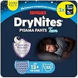 Huggies DryNites Nachtwindeln Jungen,13-17 Jahre, 33 St., Pyjama Pants