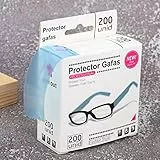 200 Stück/1 Rolle Einwegartikel, Brillen & Zubehör Brillenetui Brillenbeinhülsen Abdeckung Haarfärben Brille Fußschutz Färben Haar Shampoo Fußschutz Werkzeug Brille Schutzzubehör