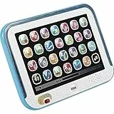 Fisher-Price Lernspaß, Lernspielzeug für Kleinkinder, Smart Stages Tablet Computer-Attrappe mit Musik und Leuchtfunktion für Kinder ab 1 Jahr, Version: UK-Englisch , CDG33