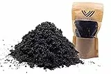 WYSKONT Aquarium Kies Schwarz - Aquarium-Sandkies 20 kg – 0,6-1,2 mm – Aquarium Kies - Aquarium Deko – Aquarium Bodengrund - Quarzsand - Aquarium Dekoration