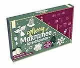Adventskalender Merry Makramee: Material für 24 Makramee-Projekte. Mit Anleitungsbuch