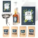 DIY Gin Infusion Set by Craftly | Gift Set | Great Gift for Him, Her, Partner, Anniversary, Birthday | for Men and Women l Spices & Bottles