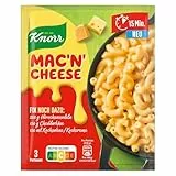Knorr Fix Würzmischung Mac'n' Cheese(Makkaroni in Käsesauce)für eine leckere Pasta ohne geschmacksverstärkende Zusatzstoffe 3 Portionen