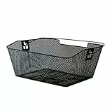XLC Hinterradkorb-2128210200 Hinterradkorb, schwarz, 39 x 30 x 17 cm
