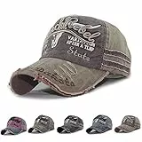 CheChury Baseball Cap Herren Baseballmütze Basecap Baseballcap Mützen Caps Kappe Unisex Einstellbare Retro Baseball Hut Freizeit Cap modischste Vintage Golf Sport Outdoor