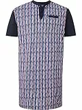 Charles Colby Herren Nachthemd Lord Kendry blau, 2XL (XXL) - 60/62