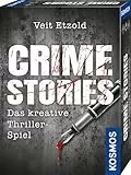 KOSMOS 695224 Veit Etzold - Crime Stories, Das kreative Thriller-Spiel, Krimi Kartenspiel, spannende Rätsel ab 16 Jahre