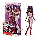 BANDAI Ladybug und Cat Noir Spielzeug - Lila Tigress Fashion Puppe mit Zubehör und Miraculous Kwami