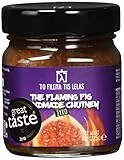 To Filema Tis Lelas Handgemachtes Feigen Chutney – The Flaming Fig 2er Pack (2x225 g, 450 g) | 100% griechisches Obst & Gemüse | Vegan & glutenfrei | Süß-sauer & würzig | Handgemacht in Griechenland