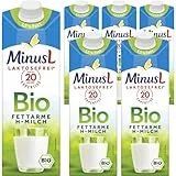 Pufai Minus H-Milch 1,5% Fett laktosefrei Milch 1000 mililiter x 6 Stück