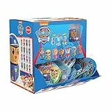 FLIPPERZ PAW PATROL, Flip-Figuren im Paw Patrol-Design mit Gelee-Bonbons zum Spielen und Sammeln, 10g (Packung mit 6)