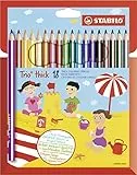 STABILO - Dreikant-Buntstift - Trio dick - 18er Pack