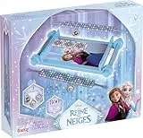 Lansay - DIE EISKÖNIGIN – ARMBANDEN WEVEN Set | Complete kinderweefset met weefraam, kleurrijke kralen, draad en betoverende Anna & ELSA bedels | Maak schitterende prinsessenarmbanden vanaf 5 jaar