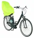 Prophete Regenschutz für Fahrradkindersitz, wasserdichte Abdeckung, inkl. Aufbewahrungstasche, Größe: 6 x 55 x 45 cm, Farbe gelb