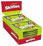 Skittles Crazy Sours, Süßigkeiten Box 14x38g, Saure Kaubonbons mit Fruchtgeschmack, Vegane Snacks, Süßigkeiten & Fruchtbonbons zum Teilen & Naschen für Partys, Süßigkeiten Großpackungen