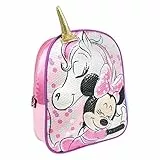 Artesania Cerda Mochila Infantil 3d Minnie Kinder-Rucksack, 31 cm, Pink (Rosa), 2100002439, 31 centimeters