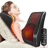 OMASSA Massagegerät, Nackenmassagegerät mit Wärme, 3D Deep Shiatsu Massage, Rückenmassagegerät für Nacken, Schulter, Rücken, Taille und Bein Schmerzen, Geschenke für Männer, Frauen, Mama, Papa