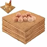 10 Stück Hühner Nistkasten Einlagen, 30 X 30 cm Dicke Kokosfaser Gefütterte, Wiederverwendbare Hühner Nistkasten, Hühnernest Unterlage Aus Kokosfaser, Für Hühnerställe und Geflügelhaltung