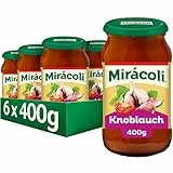 MIRÁCOLI Pasta Sauce Knoblauch, 6 Gläser (6 x 400g)