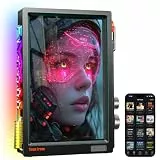 Divoom Times Frame 10.1' WLAN Digitaler Bilderrahmen mit App & 64GB, 1280×800 HD IPS Display, RGB Pixel-Art Deko für Zuhause Nerds (schwarz)