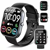 Motast Smartwatch Herren Damen,2026 1,91' HD Smart Watch Damen Bluetooth-5.4-Anrufe,110+ Sportmodi Fitnessuhr, IP68 Wasserdicht,Schrittzähler/Herzfrequenz/SpO2/Schlafmonitor,Sportuhr für Android iOS