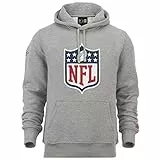 New Era Hoody - NFL Liga Logo grau - M Kapuzenpullover NFL Logo