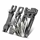 ROCKBROS Fahrrad Multifunktionswerkzeug 20-in-1 Multitools Faltbare Reparatur Werkzeug Set aus Edelstahl