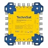 TechniSat TECHNISWITCH 5/8 G/K – 8-Fach Multischalter zur Verteilung von Satellitensignalen (Multiswitch für bis zu 8 Teilnehmer, auch als Kaskade einsetzbar, mit Netzteil)