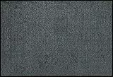 Erwin Müller Fußmatte Mainz, Schmutzfangmatte, Sauberlaufmatte uni anthrazit Größe 70x100 cm - rutschfest, pflegeleicht, für Fußbodenheizung geeignet (weitere Farben, Größen)