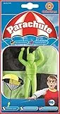 GÜNTHER FLUGSPIELE 1171 - Fallschirmspiel Parachute, ca. Ø 46 cm, Fallschirmspringer Spielzeug zum werfen, für Kinder ab 4 Jahren, mit Mini