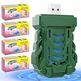 Monkey Home Mückenstecker Mückenschutz Steckdose Mückenabwehr USB - Anti Mücken Stecker Gelsenstecker mit 120 Mückenschutztabletten, mit Fünf Verschiedene Düfte für Babys, Erwachsene. (Unparfümiert)