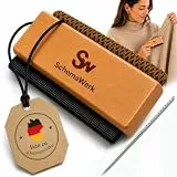 Hochwertiges Kaschmirkamm & Wollkamm Set – Fusselentferner für Kleidung mit Fusselkamm, Pilling Entferner, Fusselrasierer Alternative, Snag Repair Nadeln & Knüpfhaken für Kaschmir, Wolle & Strick
