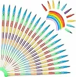 Vicloon Wachsmalstifte, 20 Stück Stapelbare Buntstifte kinder, Baustein Buntstifte 11 Farben, Kinder Malstifte Spielzeug für kinder Malerei Geschenk Büro Schulbedarf