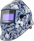 ARCCAPTAIN Schweißhelm Schweißmaske Automatischer Verdunkelung für TIG MIG ARC, 1/1/1/1 Top Optische Klarheit, Ultra-Leicht Schweißhelm Automatische Abdunkelung