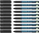 Schneider Maxx 220 S Universal-Marker (permanent, Cap-Off-Ink, 0,4 mm) 10er Packung schwarz
