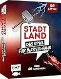 Edition Michael Fischer Kartenspiel: Stadt, Land, ... Das inoffizielle Spiel für Marvel-Fans mit 128 Karten. Der Spieleklassiker mit über 60 starken Kategorien für alle Superheld*innen-Fans