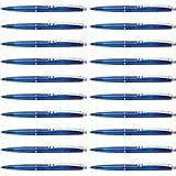 Schneider 132003 K20 Icy Colours Kugelschreiber (Blau, Mittel, dokumentenecht) 20er Pack, blau
