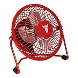 STIER USB-Ventilator, Lüfter, Kombatibel mit Computer, Spielekonsole, TV, Geräuscharm, frische Luft, Computer/Laptop Kühler, Erfrischend, Tragbar, Farbe: Schwarz