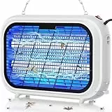 Seseno Insektenvernichter Elektrisch, 20W 2500V Elektrischer Insektenfalle Mückenlampe mit UV-Licht, Fliegenfalle Elektrisch Mückenabwehr, für Mücken,Motten,Fliege,Spinnen für Haus