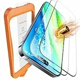TORRAS für iPhone 16 für panzerglas Unzerstörbares bruchsicheres Schutzfolie iPhone 16 Schutzglas Dauerhaft 9H Folie [0 Staub, 0 Blasen], Kompatibel mit Hülle 2 Stück