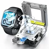 LK Schutzfolie für Apple Watch 44/45mm Series SE3/SE2/SE/9/8/7 [Blasenfrei] Auto-Installation für iWatch 40/41mm Folie [Ultra Dünn] [HD Klar] [Volle Abdeckung] Flexible TPU Displayfolie, 4 Stück