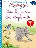 Sur la piste des éléphants, niveau 3 - J'apprends à lire Montessori: Spéciale son f, niveau 3