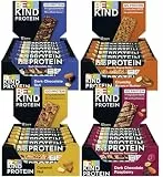BE-Kind Protein Riegel Mix I 4 Sorten I 48 Riegel I 2400g I Proteinriegel I Schokoriegel I Nussriegel I Fruchtriegel I Riegel I Glutenfrei