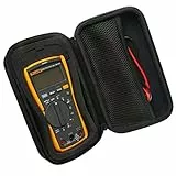 Khanka Hart Universal Tasche für Fluke Multimeter Digital 117 116 115 114 113 103 17B+ 177/87V Case Schutzhülle.(Nur tasche)