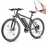 Eleglide E Bike Herren Damen mit 36V 15Ah Abnehmbarer Akku, 27,5/29 Zoll Offroad E Mountainbike, Elektrofahrrad Pedelec mit APP, 21 Gänge Schaltung, Reichweite bis zu 125 KM (Mopride 2, 29 Zoll)
