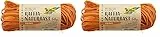 folia 9040 - Raffia Naturbast orange, 1 Bündel mit 50 g, Schnur aus natürlichem Strohgemisch, ideal zum Basteln, zur Dekoration oder für Gestecke, Sträuße und andere floristische Arbeiten