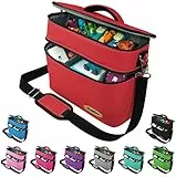 PUNALU große Tasche für Toniebox, viel Platz für Tonie Hörfiguren, Toniebox Tasche (grün)