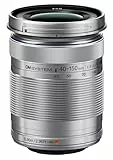 OM SYSTEM Olympus M.Zuiko Digital 40-150 mm F4.0-5.6 R Silber für Micro Four Thirds Systemkamera, 3,75-faches Zoomobjektiv, tragbares Design